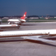Swissair MD-81 at Geneva at Geneva Airport in 1986 (Alain Durand)